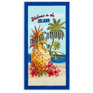 NWT Tommy Bahama Postcard-esque Beach Towel